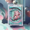 SKULLPANDA Figurine din seria Mirage, cărți de colecție artistică