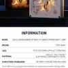SKULLPANDA Imagine din seria Reality – Lampă din hârtie (versiunea colorată)