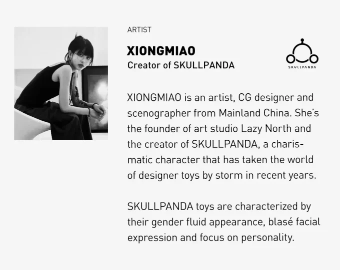 Figurină SKULLPANDA OOTD Glaring