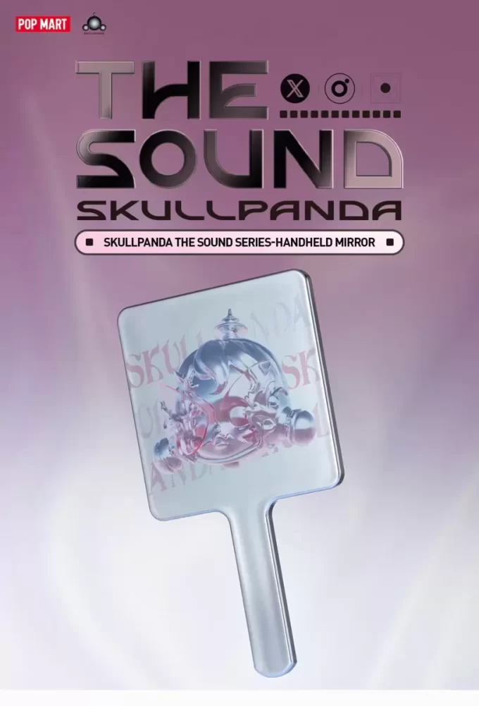 SKULLPANDA Seria Sound – Oglindă portabilă