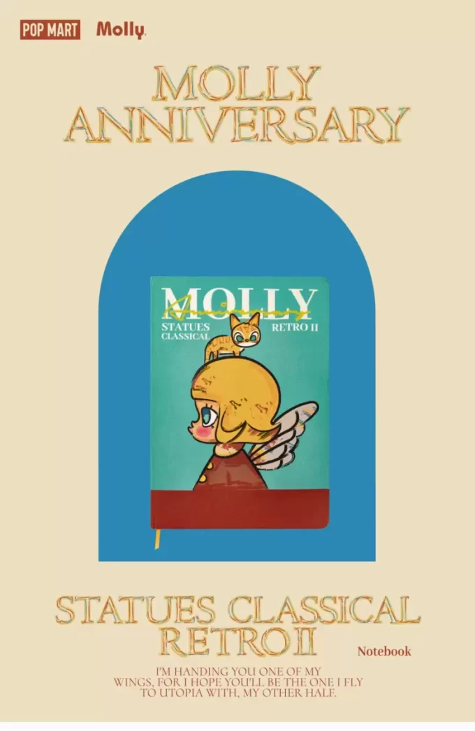 Statuete aniversare MOLLY Classical Retro Seria 2 – Notebook
