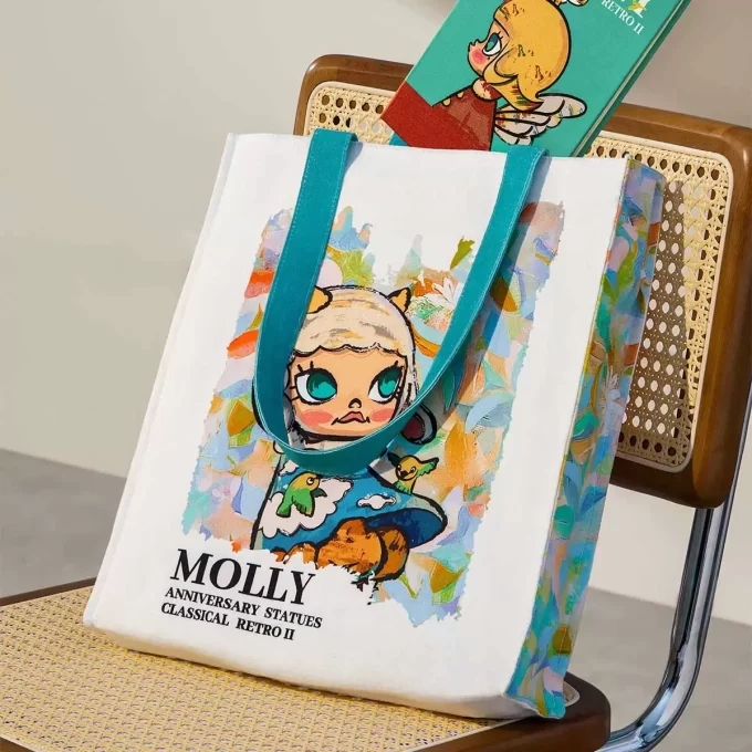 Statui aniversare MOLLY Classical Retro Seria 2 – Geantă de pânză