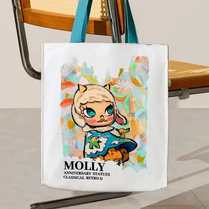 Statui aniversare MOLLY Classical Retro Seria 2 – Geantă de pânză