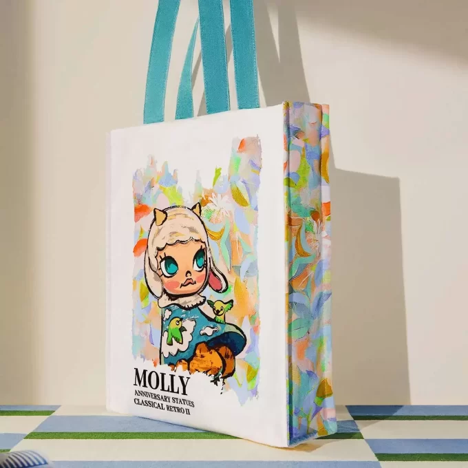 Statui aniversare MOLLY Classical Retro Seria 2 – Geantă de pânză