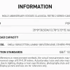 Statui aniversare MOLLY Classical Retro Seria 2 – Geantă de pânză