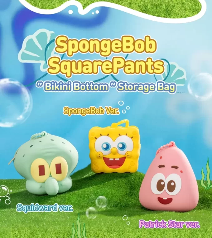 Geantă de depozitare cu fundul bikiniului SpongeBob