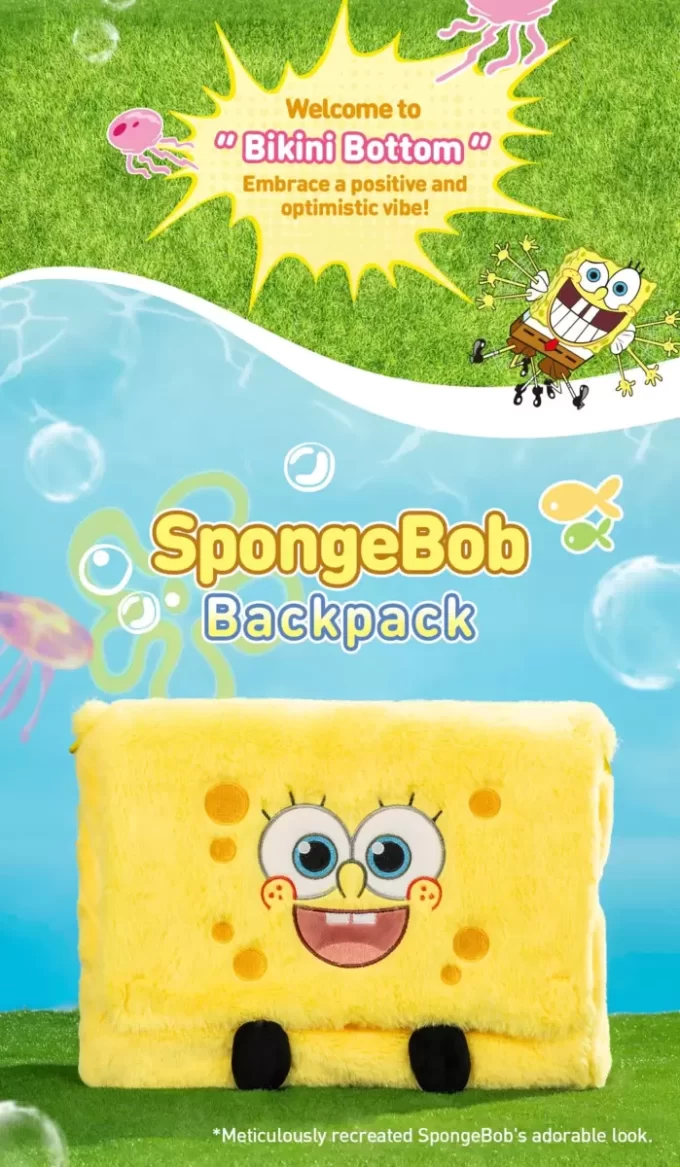 Geantă de depozitare cu fundul bikiniului SpongeBob