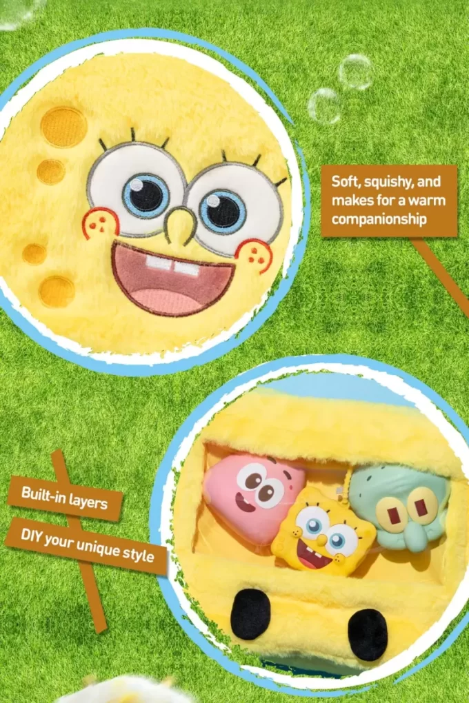 Geantă de depozitare cu fundul bikiniului SpongeBob
