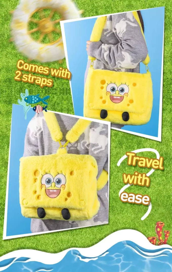 Geantă de depozitare cu fundul bikiniului SpongeBob