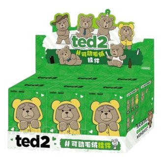 Ted2 Ursuleț de Pluș cu Pandantiv, Cutie Sigilată (6 Cutii Operculse)