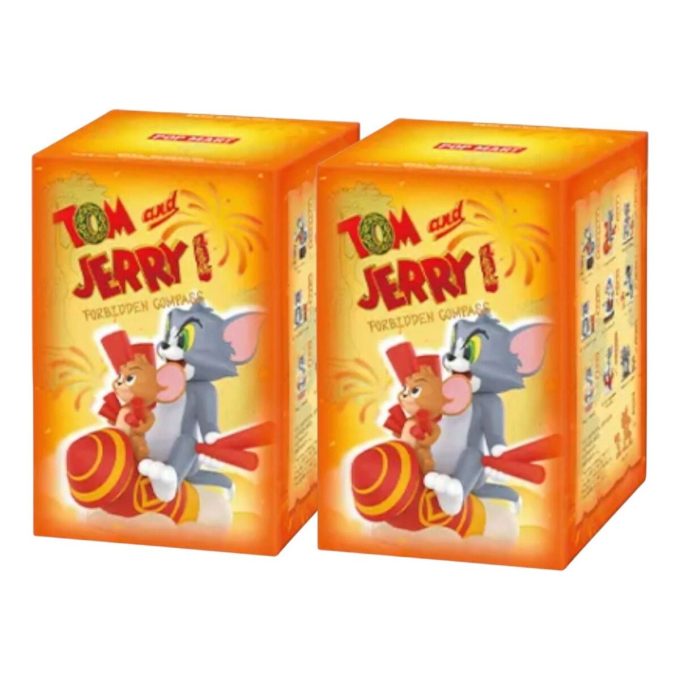 Tom și Jerry – Figurine Busola Interzisă, Cutie Sigilată (2 Cutii Oarbe)