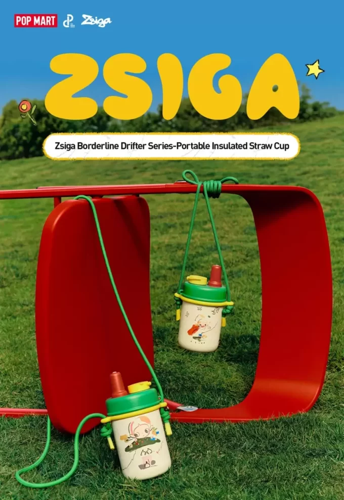 Zsiga Borderline Drifter Series – Cană portabilă izolată cu pai Zsiga Borderline Drifter Series – Cană portabilă izolată cu pai