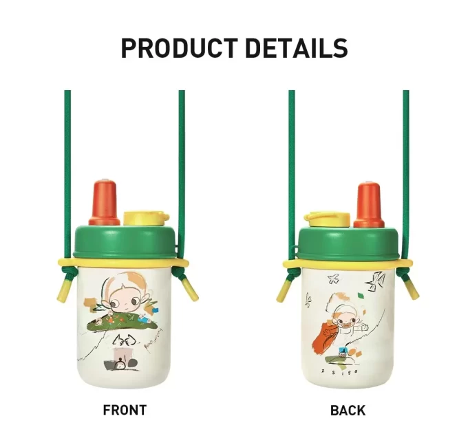 Zsiga Borderline Drifter Series – Cană portabilă izolată cu pai Zsiga Borderline Drifter Series – Cană portabilă izolată cu pai