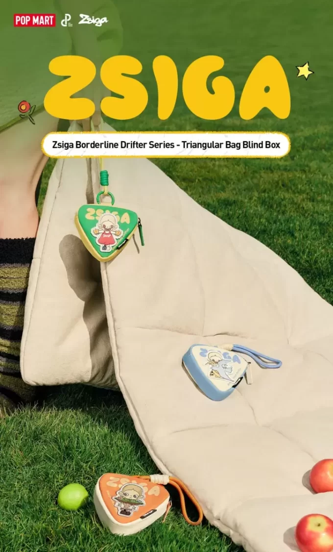 Zsiga Borderline Drifter Series – Cutie triunghiulară pentru geantă Zsiga Borderline Drifter Series – Cutie triunghiulară pentru geantă