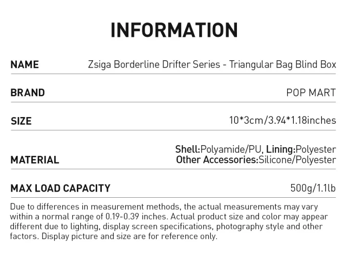Zsiga Borderline Drifter Series – Cutie triunghiulară pentru geantă Zsiga Borderline Drifter Series – Cutie triunghiulară pentru geantă